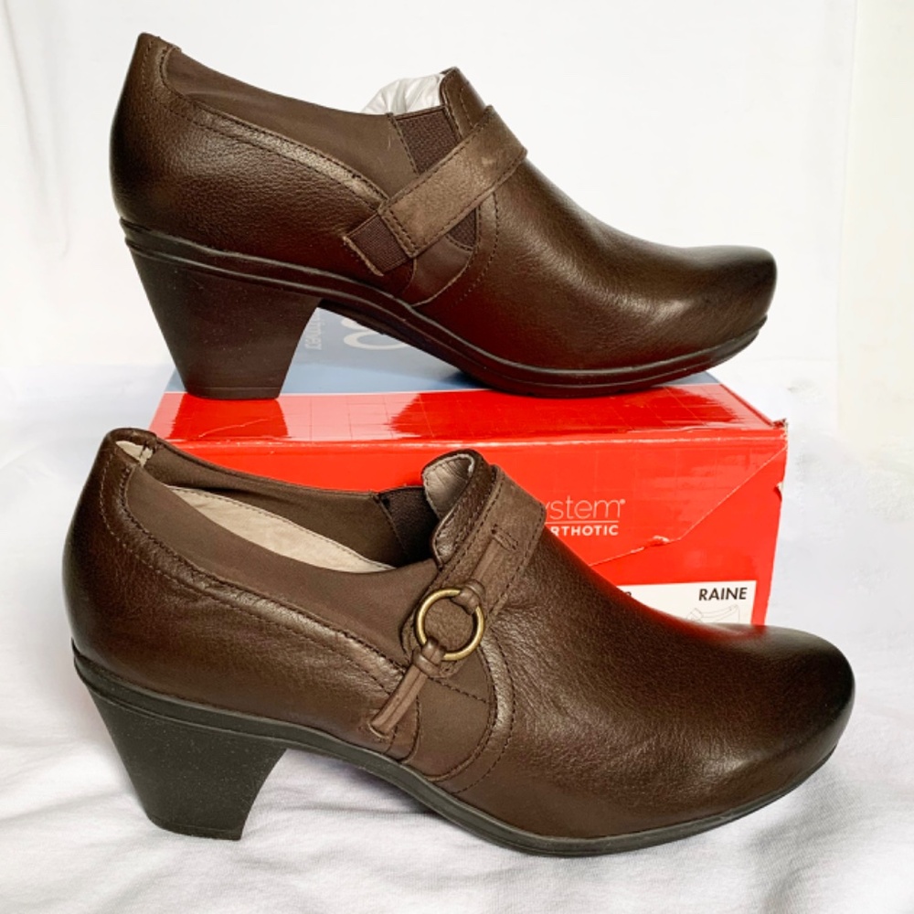 ABEO Raine Neutral Casual Women's Leather Booties, Size US 8N